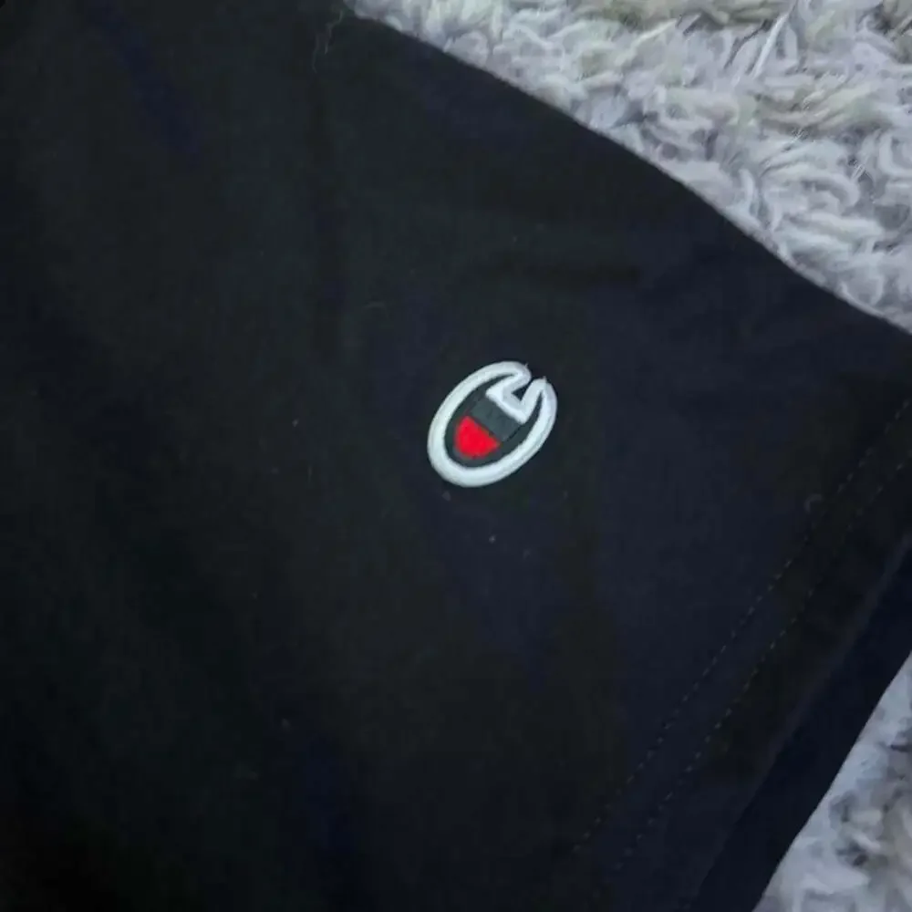 Champion Classic Logo Short Sleeve Tee Black - Picture 3 of 4
